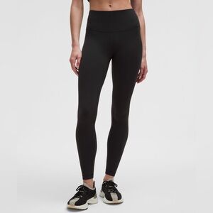 Lululemon Wonder Train High Rise Legging Tight 25" size 6
